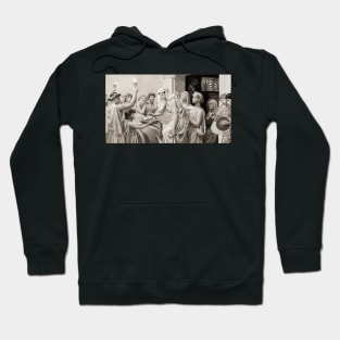 It Was the Custom Then to Bring Away the Bride From Home by Will Hicock Low Hoodie